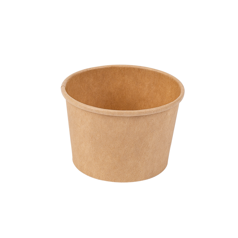 5oz Tek Kullanımlık Biyobozunur Kağıt Dondurma Bardakları